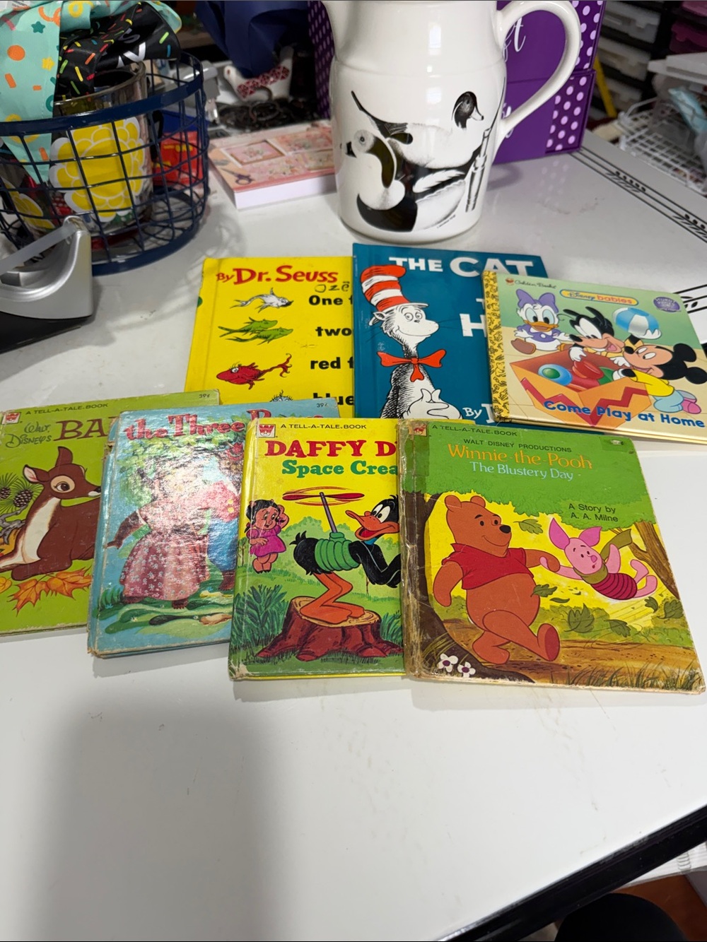 Vintage lot of Children’s Books (Junk Journals)
